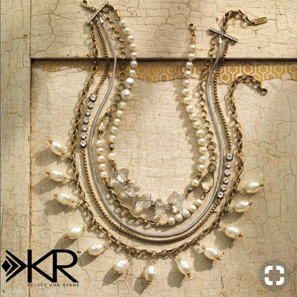 Silpada K & R detachable adjustable necklace